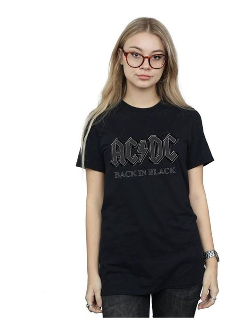 AC/DC - T-shirt BACK IN BLACK - Kiabi