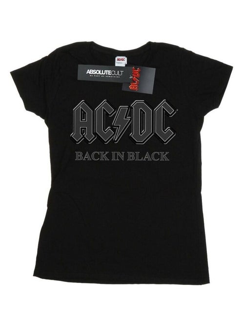 AC/DC - T-shirt BACK IN BLACK - Kiabi
