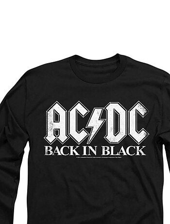 AC/DC - T-shirt BACK IN BLACK