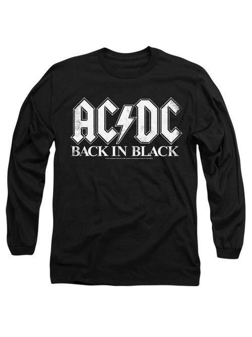 AC/DC - T-shirt BACK IN BLACK - Kiabi