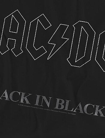 AC/DC - T-shirt BACK IN BLACK
