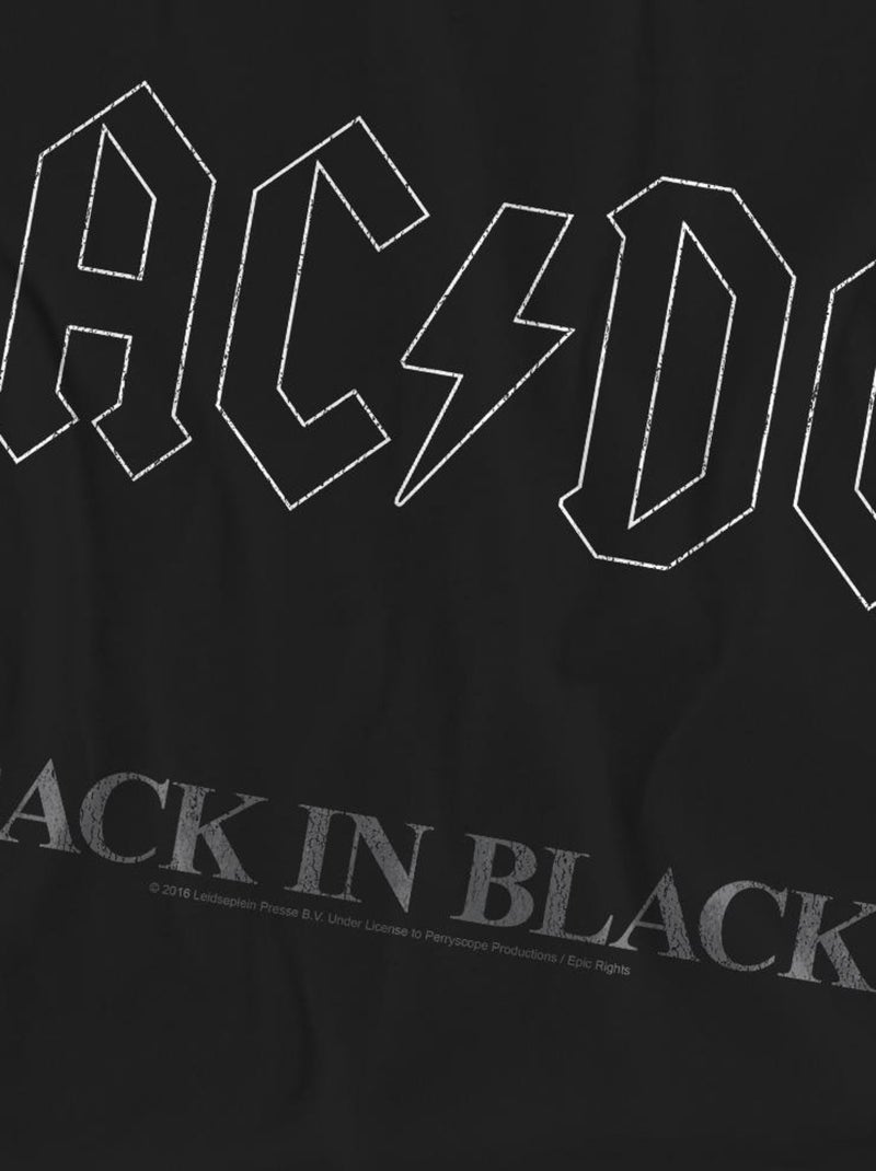 AC/DC - T-shirt BACK IN BLACK Noir - Kiabi