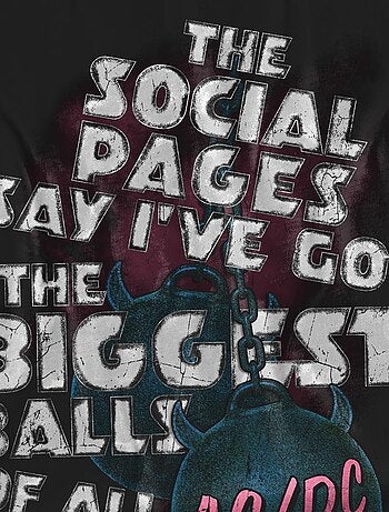 AC/DC - T-shirt BIG BALLS