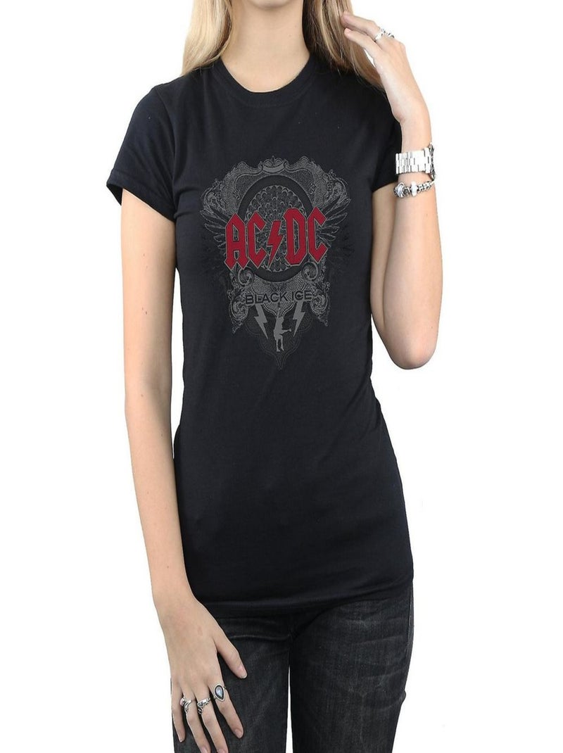 AC/DC - T-shirt BLACK ICE Noir - Kiabi