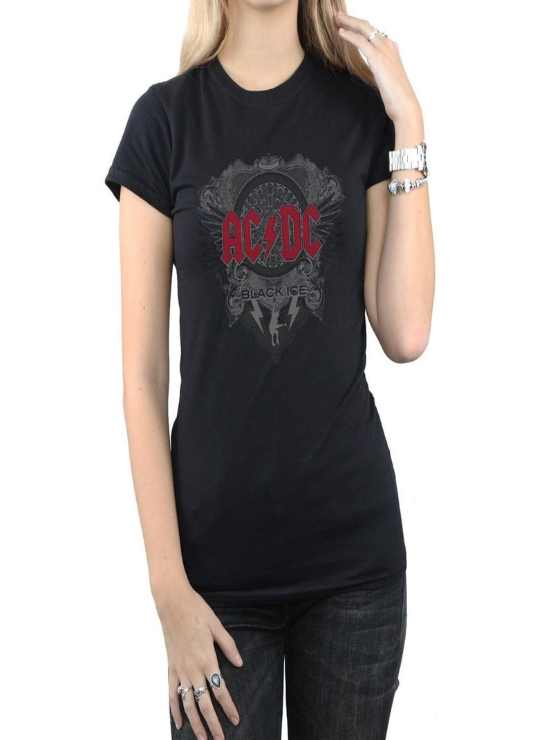 AC/DC - T-shirt BLACK ICE Noir - Kiabi