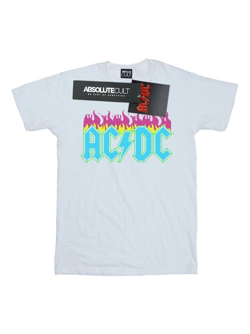 AC/DC - T-shirt Blanc - Kiabi