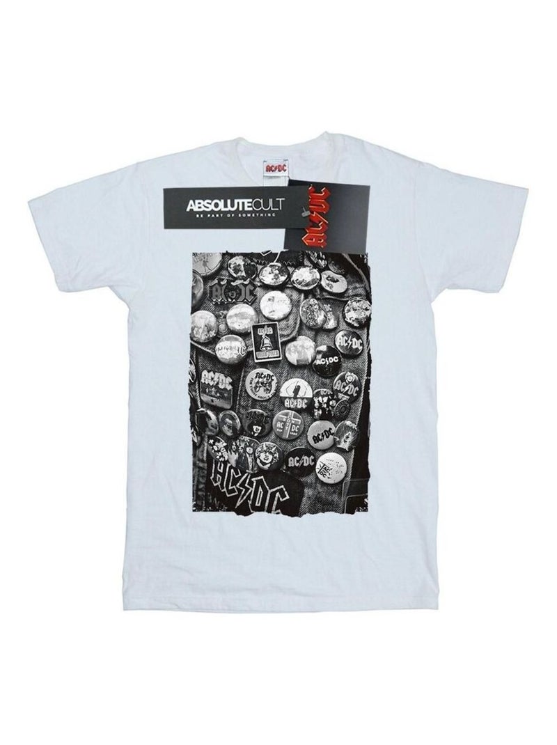 AC/DC - T-shirt Blanc - Kiabi