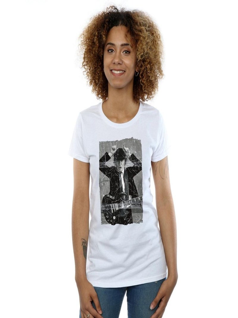 AC/DC - T-shirt Blanc - Kiabi