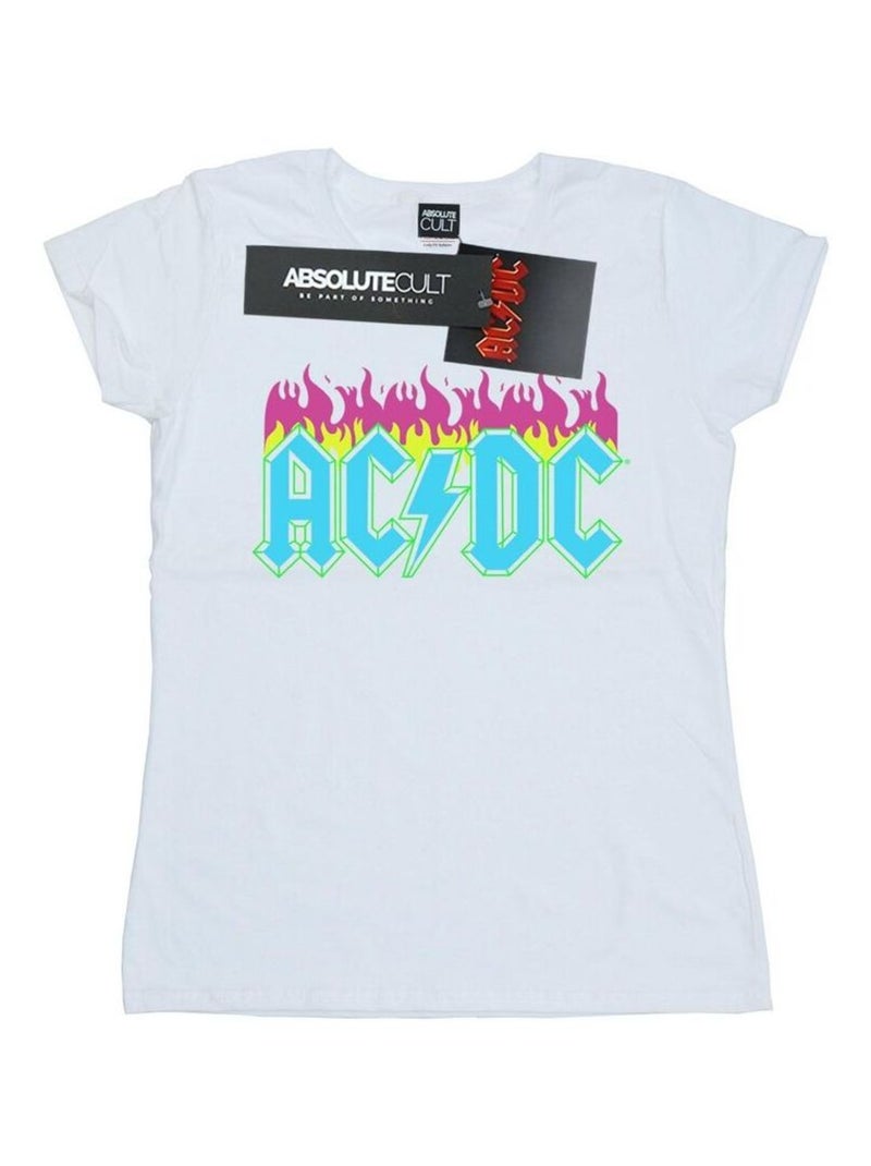 AC/DC - T-shirt Blanc - Kiabi
