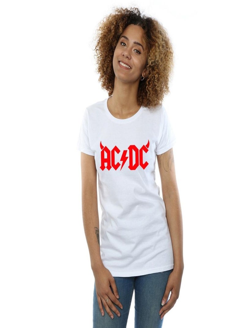AC/DC - T-shirt Blanc - Kiabi