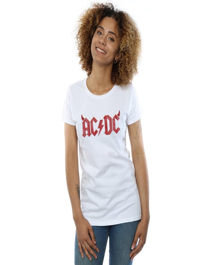 AC/DC - T-shirt Blanc - Kiabi
