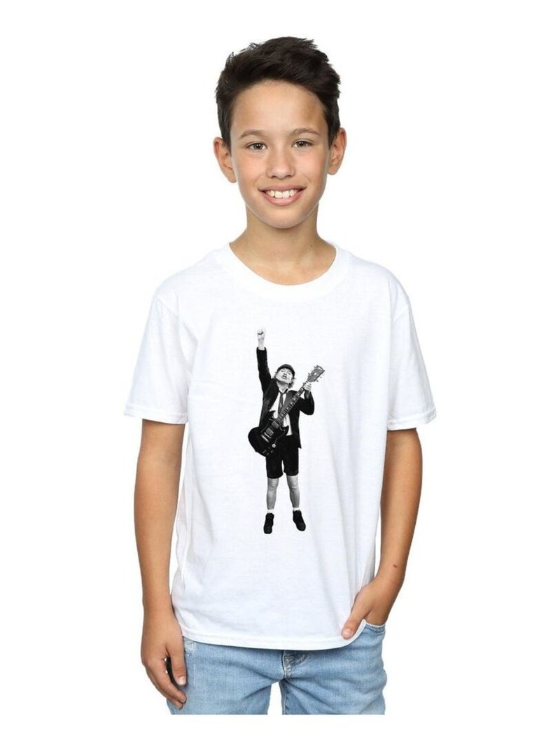 AC/DC - T-shirt Blanc - Kiabi