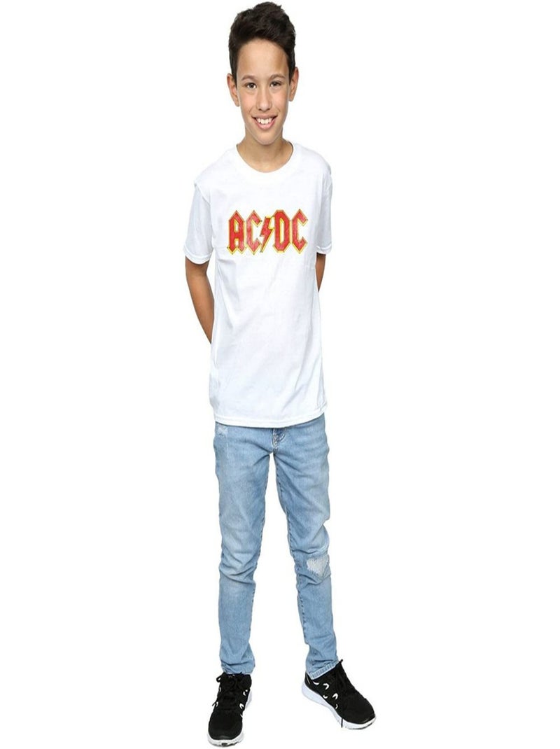 AC/DC - T-shirt Blanc - Kiabi