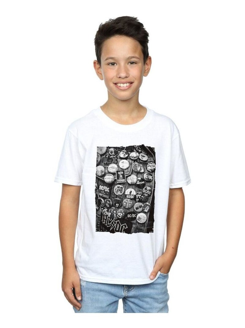AC/DC - T-shirt Blanc - Kiabi