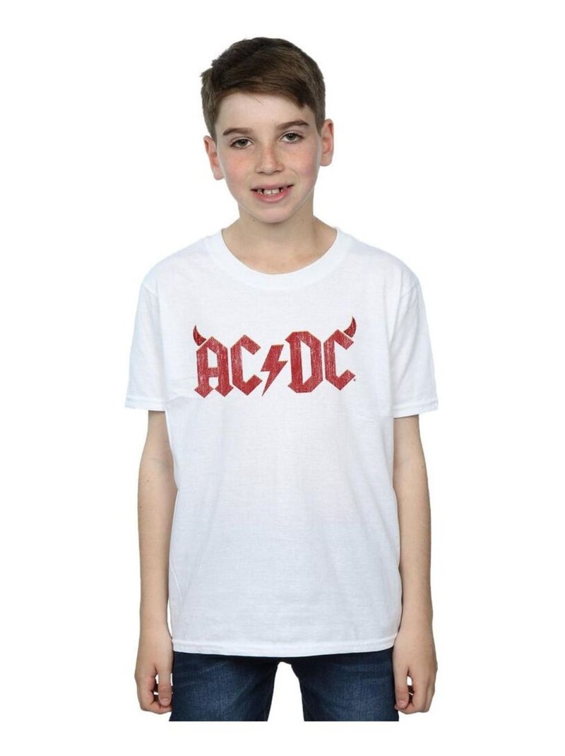 AC/DC - T-shirt Blanc - Kiabi