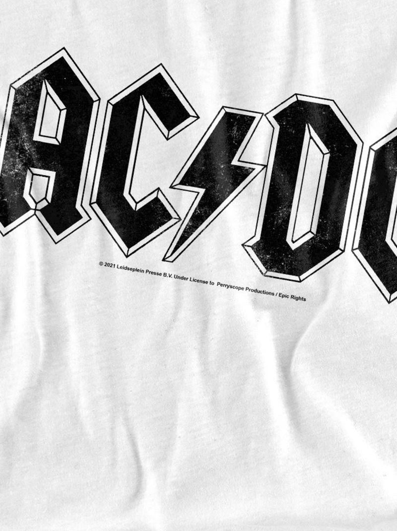 AC/DC - T-shirt Blanc - Kiabi