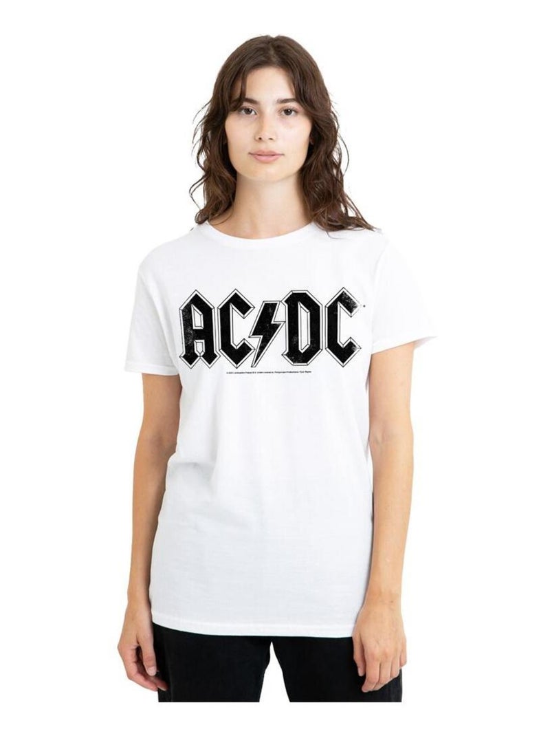 AC/DC - T-shirt Blanc - Kiabi