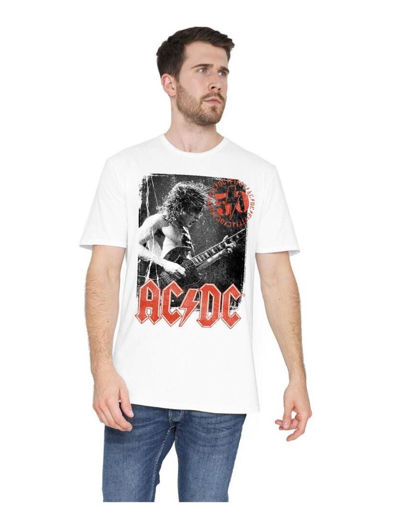 AC/DC - T-shirt Blanc - Kiabi