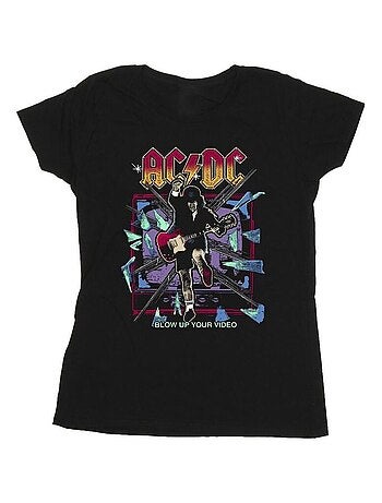 ACDC - T-shirt BLOW UP YOUR VIDEO