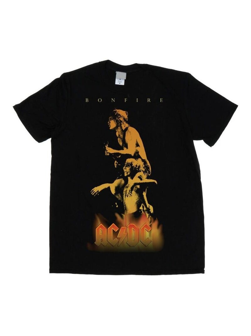 AC/DC - T-shirt BONFIRE Noir - Kiabi