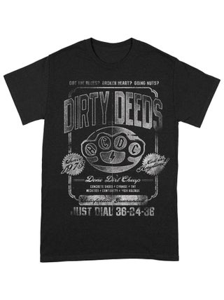 AC/DC - T-shirt DIRTY DEEDS DONE CHEAP JUST DIAL