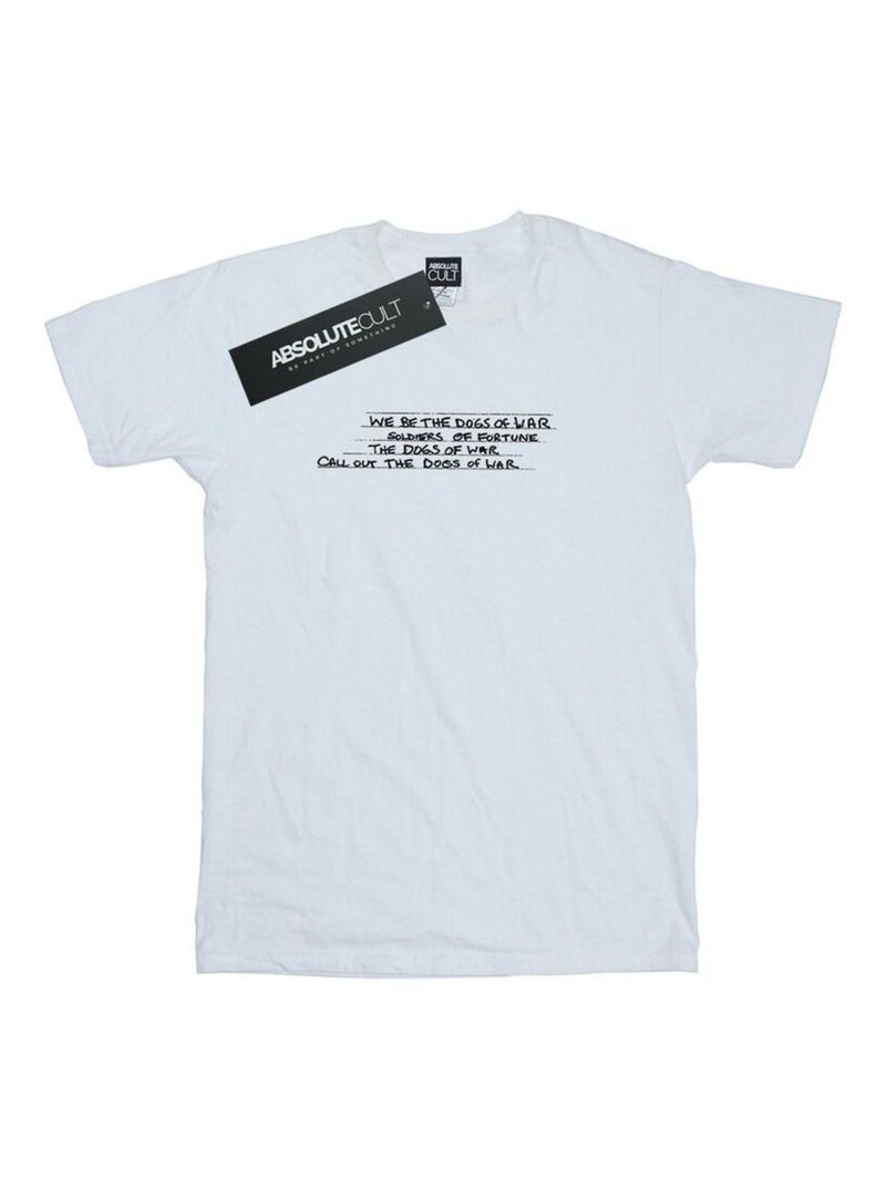 AC/DC - T-shirt DOGS OF WAR Blanc - Kiabi