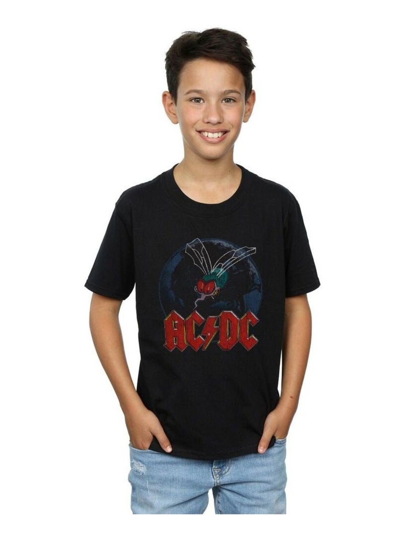 AC/DC - T-shirt FLY ON THE WALL Noir - Kiabi