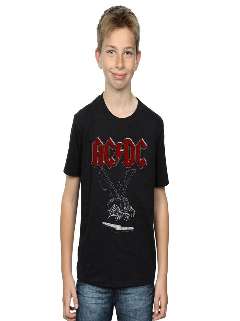 AC/DC - T-shirt FLY ON THE WALL Noir - Kiabi