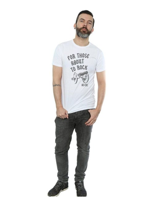 AC/DC - T-shirt FOR THOSE ABOUT TO ROCK - Kiabi