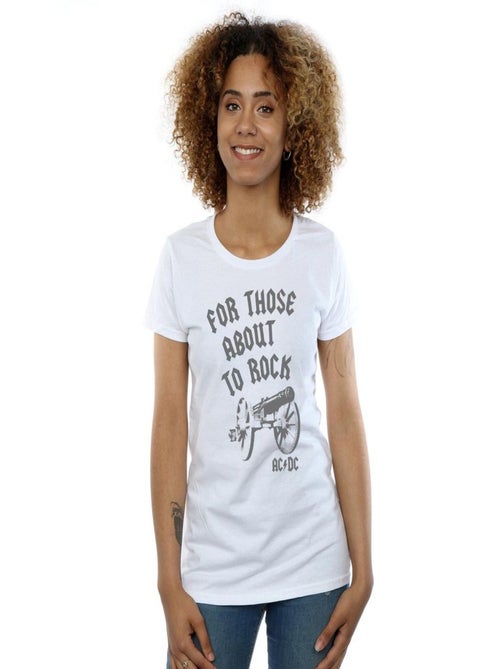 AC/DC - T-shirt FOR THOSE ABOUT TO ROCK - Kiabi