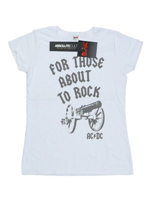 AC/DC - T-shirt FOR THOSE ABOUT TO ROCK - Kiabi AC/DC - T-shirt FOR THOSE ABOUT TO ROCK - Kiabi