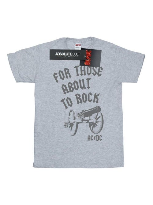 AC/DC - T-shirt FOR THOSE ABOUT TO ROCK - Kiabi