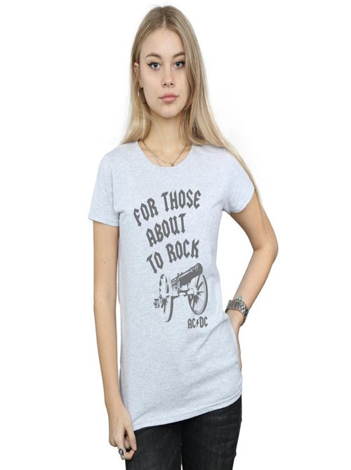 AC/DC - T-shirt FOR THOSE ABOUT TO ROCK - Kiabi