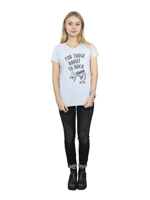 AC/DC - T-shirt FOR THOSE ABOUT TO ROCK - Kiabi AC/DC - T-shirt FOR THOSE ABOUT TO ROCK - Kiabi