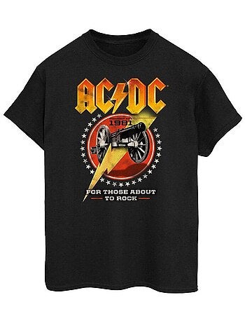 AC/DC - T-shirt FOR THOSE ABOUT TO ROCK