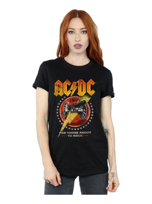 AC/DC - T-shirt FOR THOSE ABOUT TO ROCK - Kiabi AC/DC - T-shirt FOR THOSE ABOUT TO ROCK - Kiabi