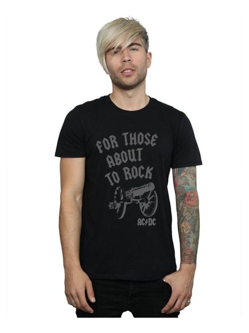 AC/DC - T-shirt FOR THOSE ABOUT TO ROCK - Kiabi