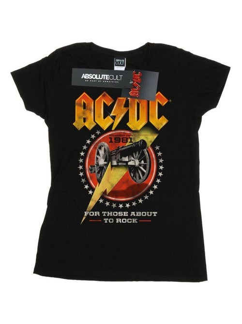 AC/DC - T-shirt FOR THOSE ABOUT TO ROCK - Kiabi