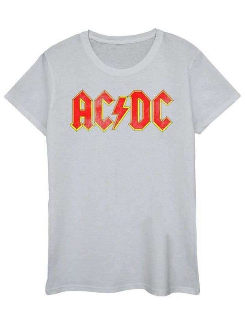 AC/DC - T-shirt Gris chiné - Kiabi