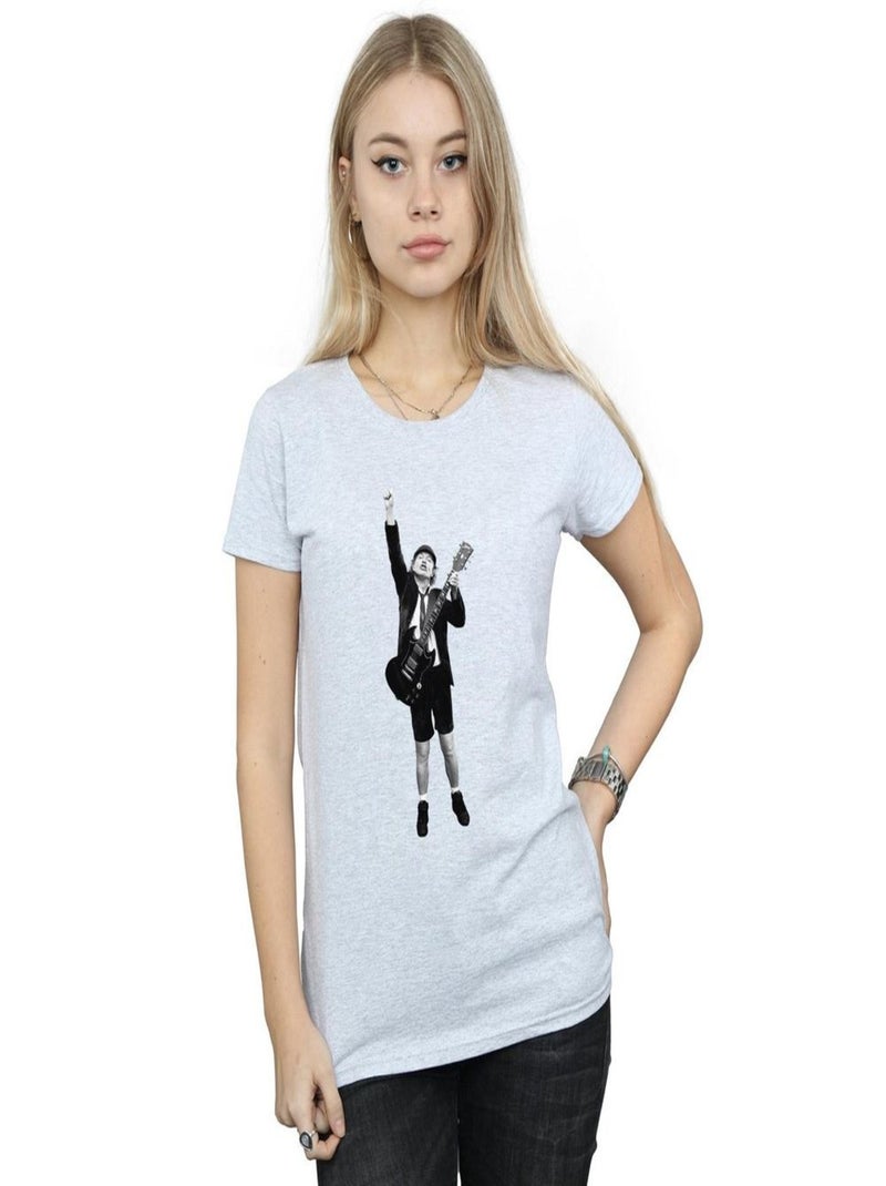 AC/DC - T-shirt Gris chiné - Kiabi