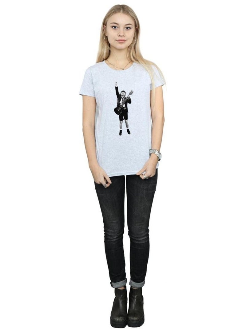 AC/DC - T-shirt Gris chiné - Kiabi