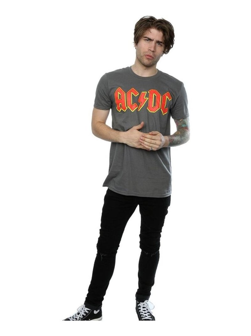 AC/DC - T-shirt Gris Noir - Kiabi