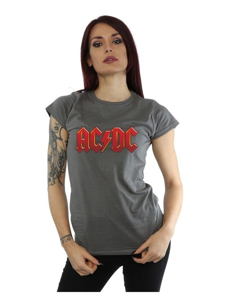 AC/DC - T-shirt Gris Noir - Kiabi