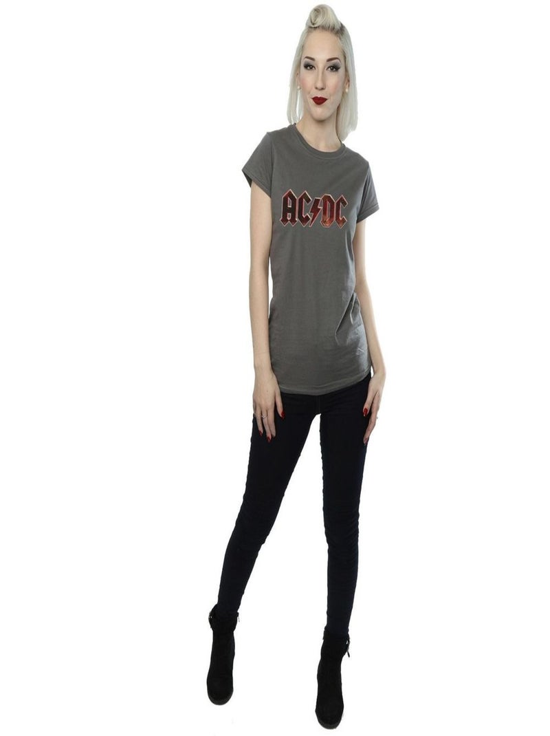 AC/DC - T-shirt Gris Noir - Kiabi