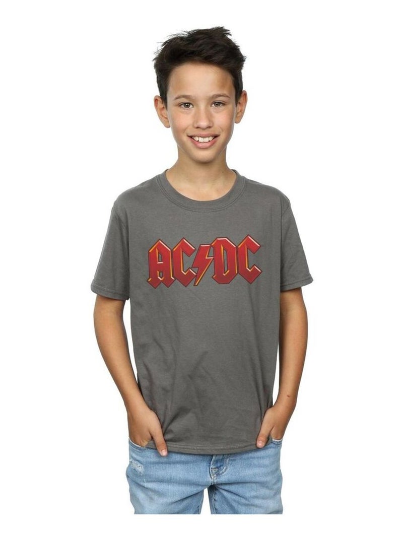 AC/DC - T-shirt Gris Noir - Kiabi