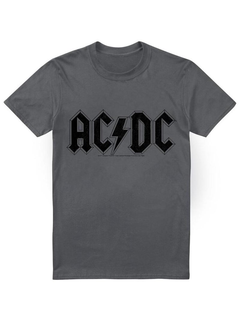 AC/DC - T-shirt Gris Noir - Kiabi