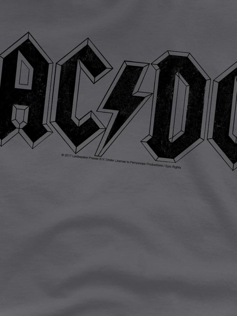 AC/DC - T-shirt Gris Noir - Kiabi