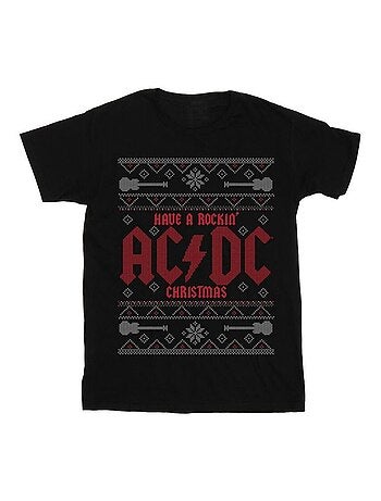 ACDC - T-shirt HAVE A ROCKIN CHRISTMAS