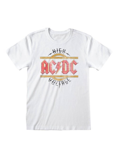 AC/DC - T-shirt HIGH VOLTAGE - Kiabi
