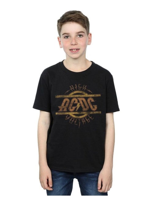 AC/DC - T-shirt HIGH VOLTAGE - Kiabi